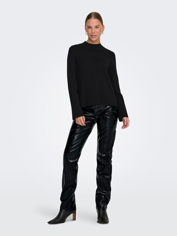 ONLY Regular Broek in Zwart