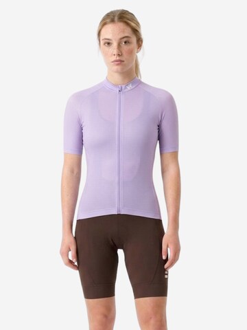 Survêtement 'Wulibike Radsport-Set Sommer Mesh 12mm 3D-Pad in Lila/Braun' WULIBIKE en violet