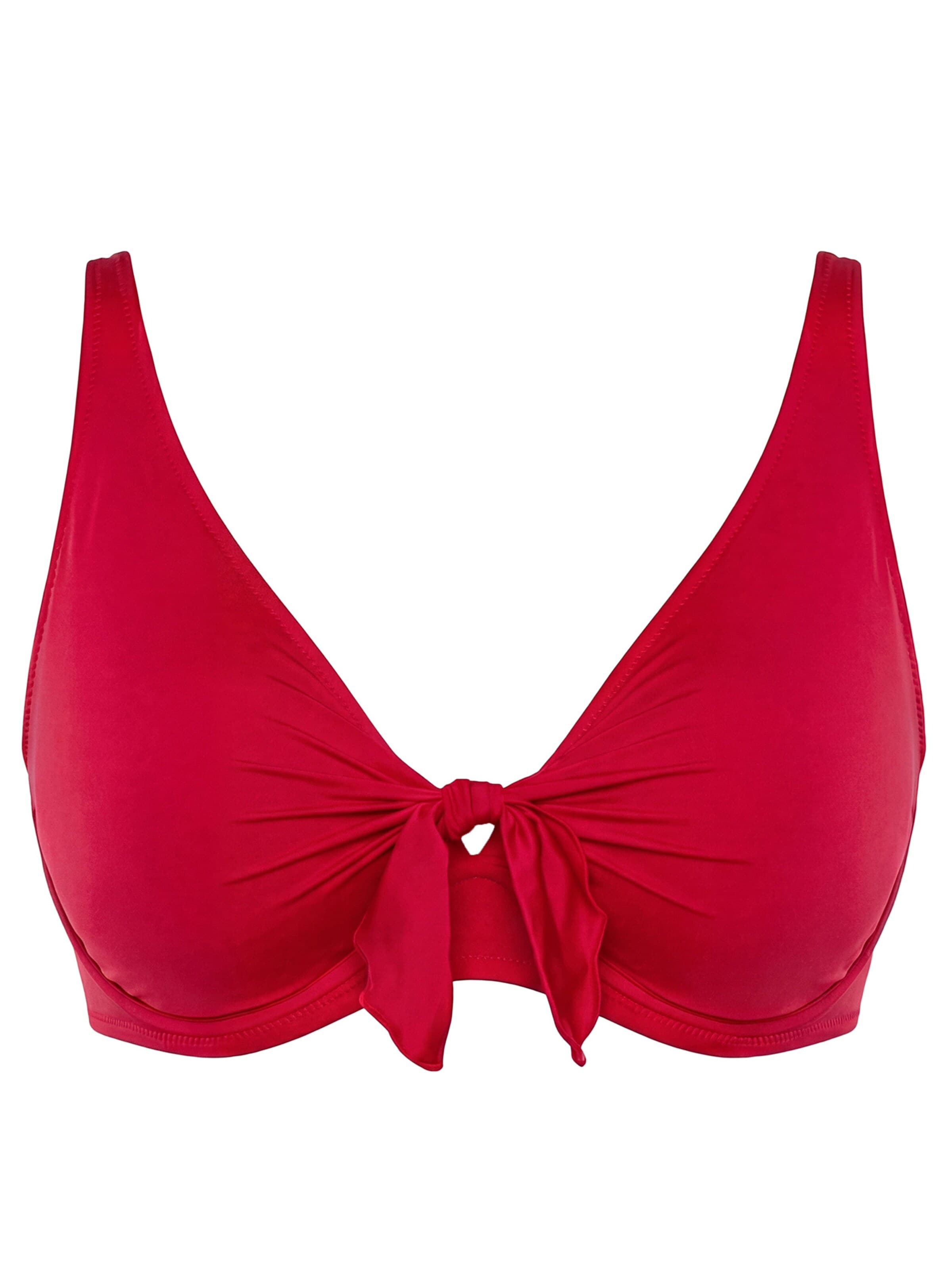 Vivisence T-shirt Bikinitop '3202' in Rood: voorkant