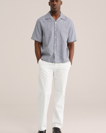 WE Fashion Regular fit Риза в синьо