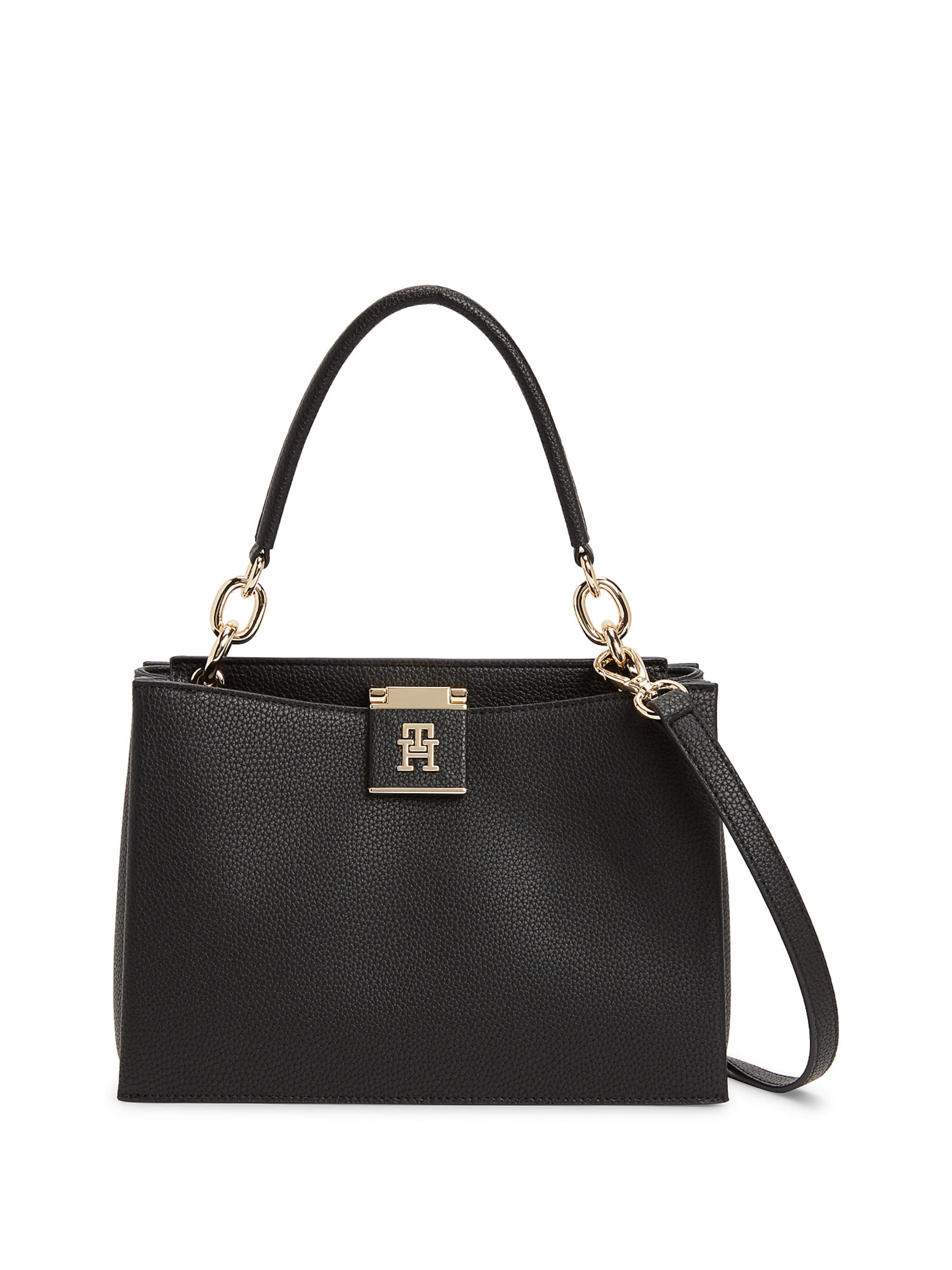 TOMMY HILFIGER Handbag in Black: front
