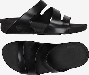 FitFlop Sandalen 44 in Schwarz: Vorderseite