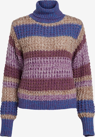 VILA Sweater 'Abril' in Purple: front