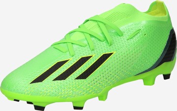 ADIDAS PERFORMANCE Soccer Cleats 'X Speedportal.2  Boots Firm Ground' in Green: front