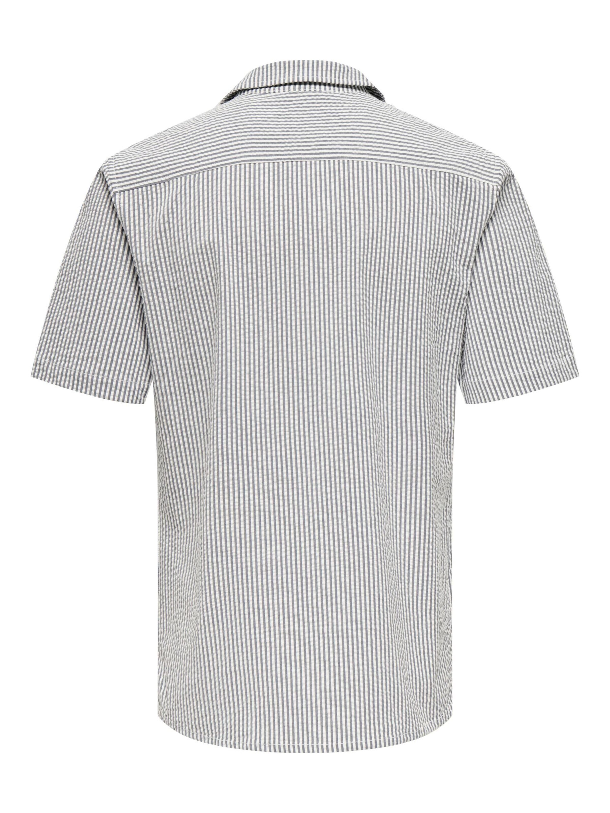 Only & Sons Regular Fit Skjorte 'ONSLounge' i blå