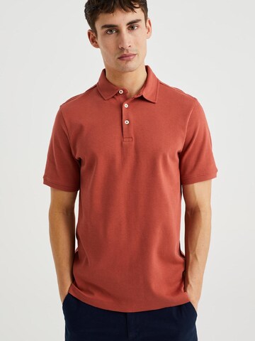 WE Fashion Shirt in Braun: Vorderseite