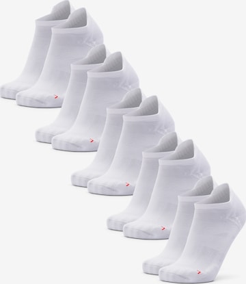 DANISH ENDURANCE Sportssokker 'Classic Sports Low-cut' i hvid: forside