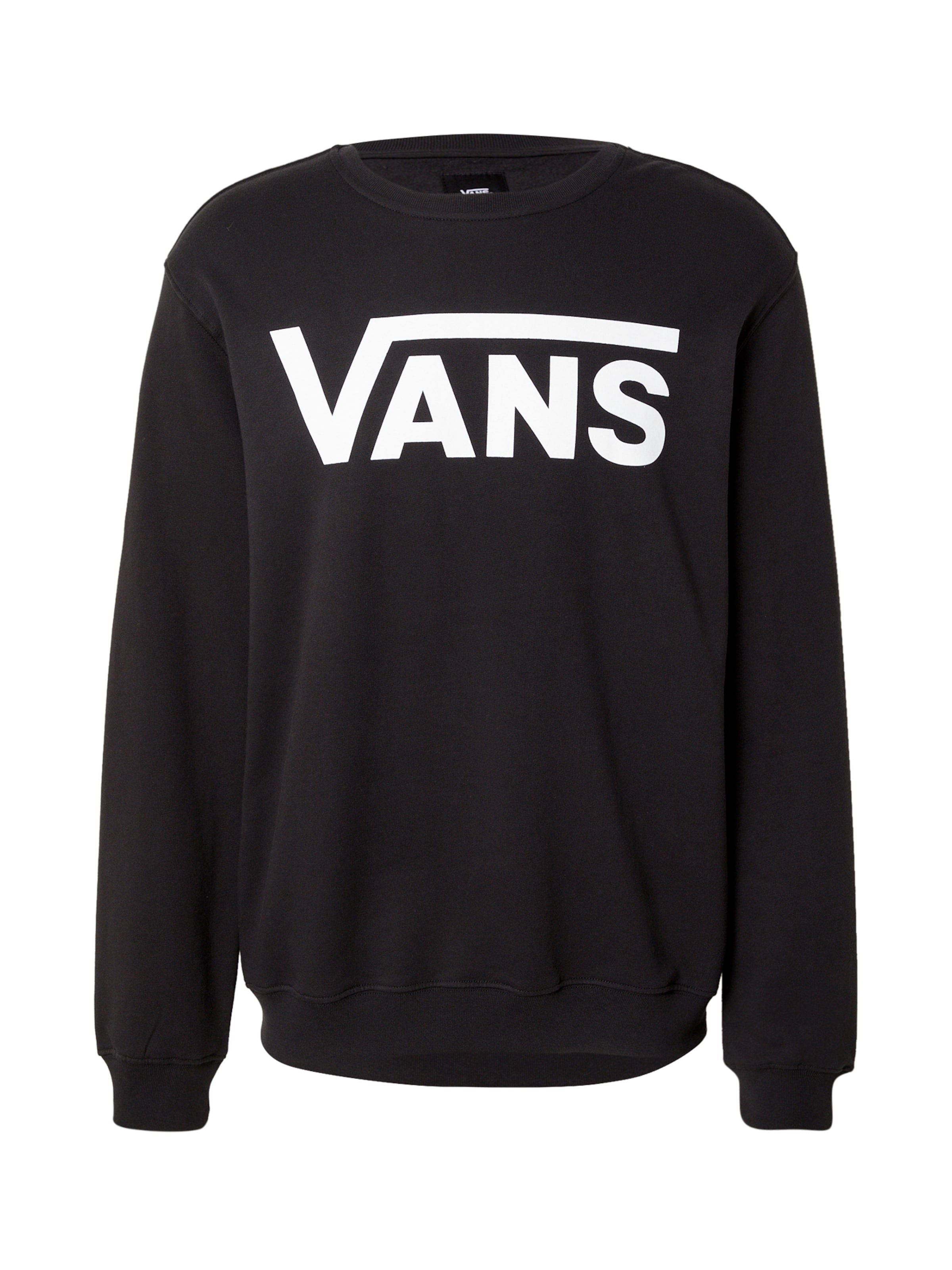 VANS Sweatshirt 'CLASSIC III' in Black: front
