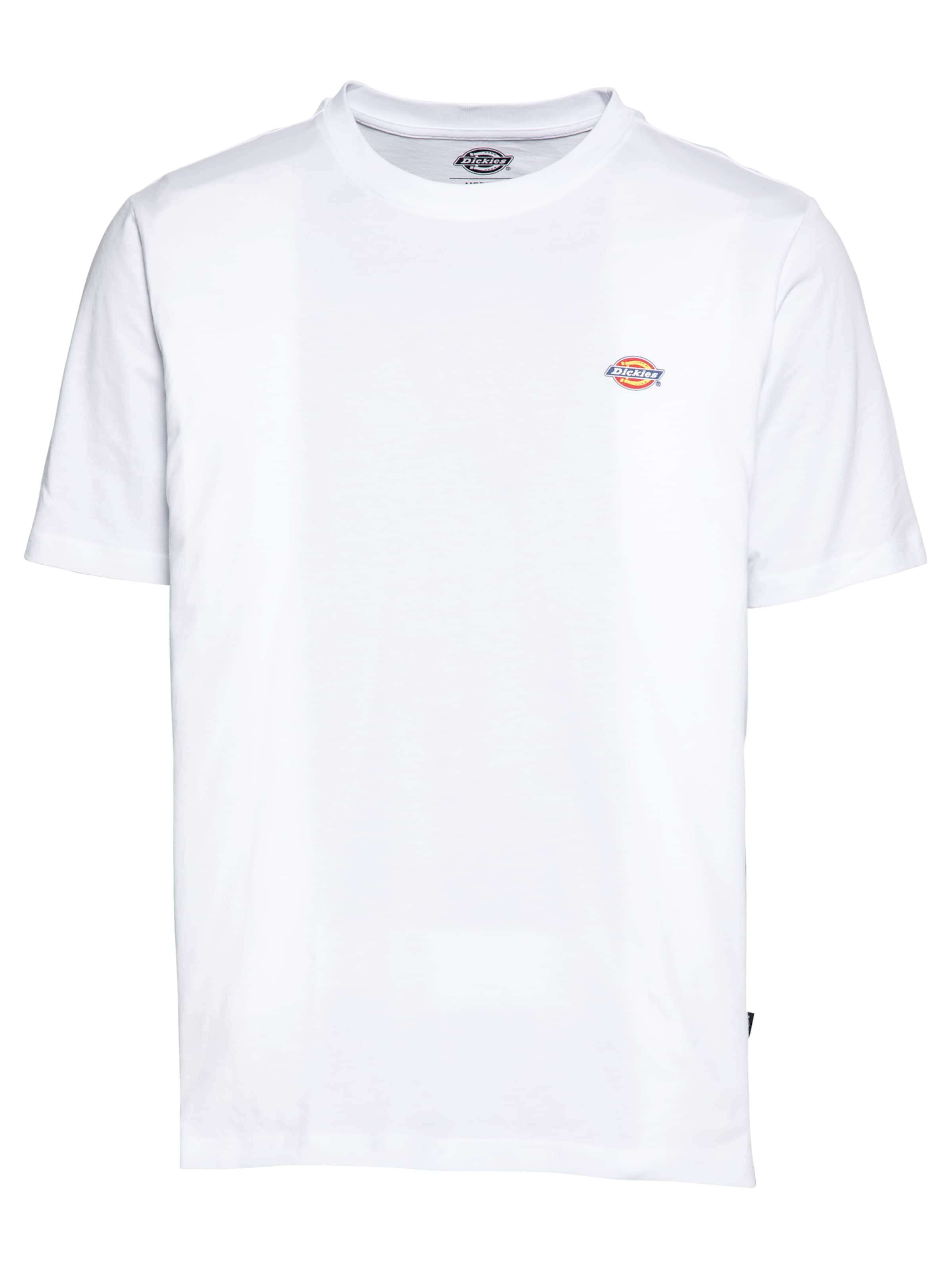 DICKIES - Camisa 'Mapleton' em branco: frente