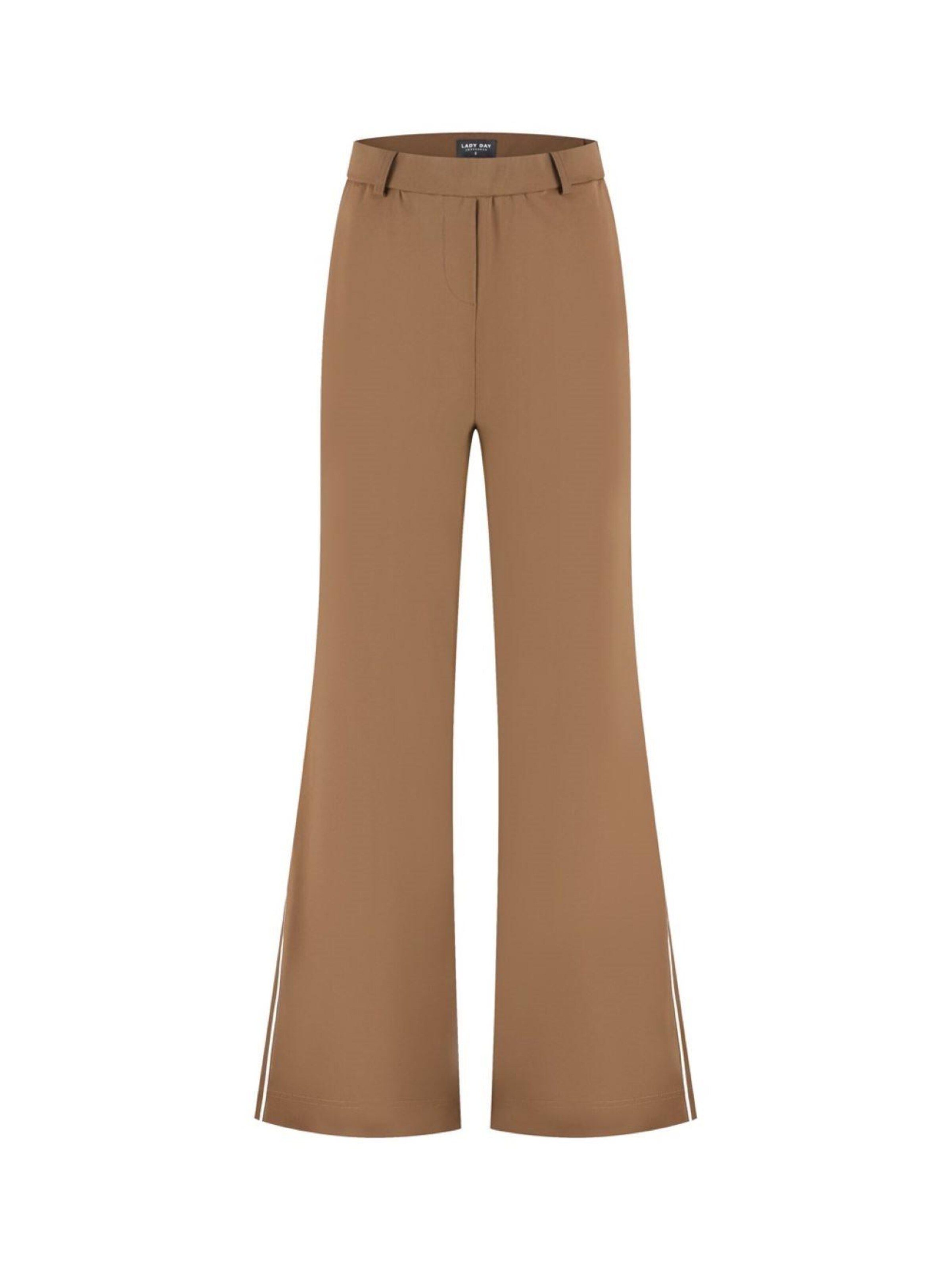 Lady Day Regular Broek 'Lady Day Eleyn' in Beige: voorkant