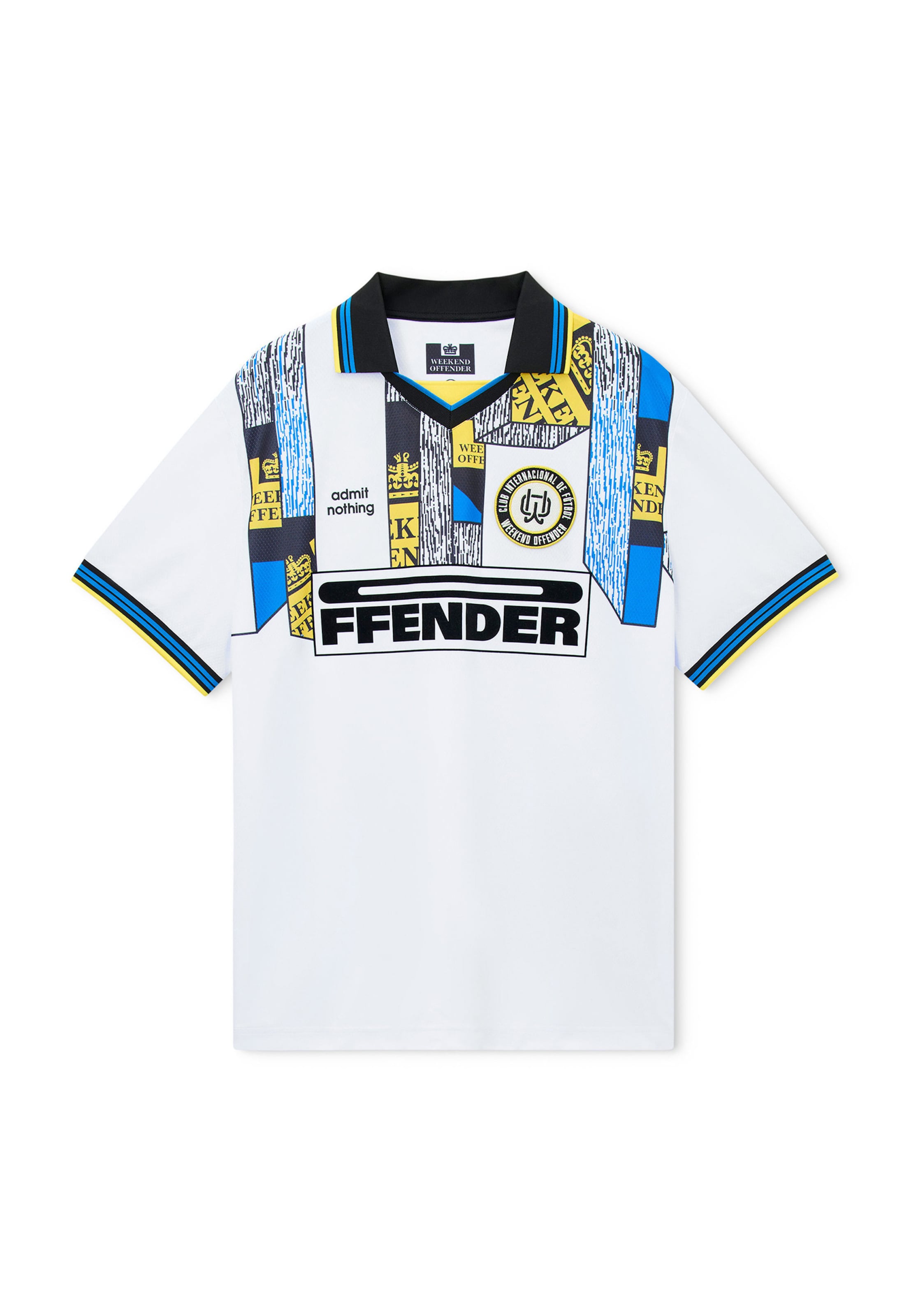 Weekend Offender Shirt in White: front