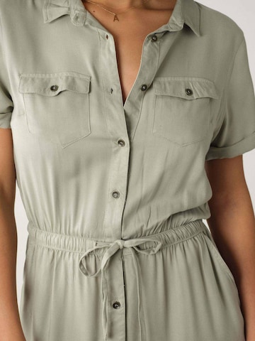 Robe-chemise 'Alarha' Deeluxe en vert