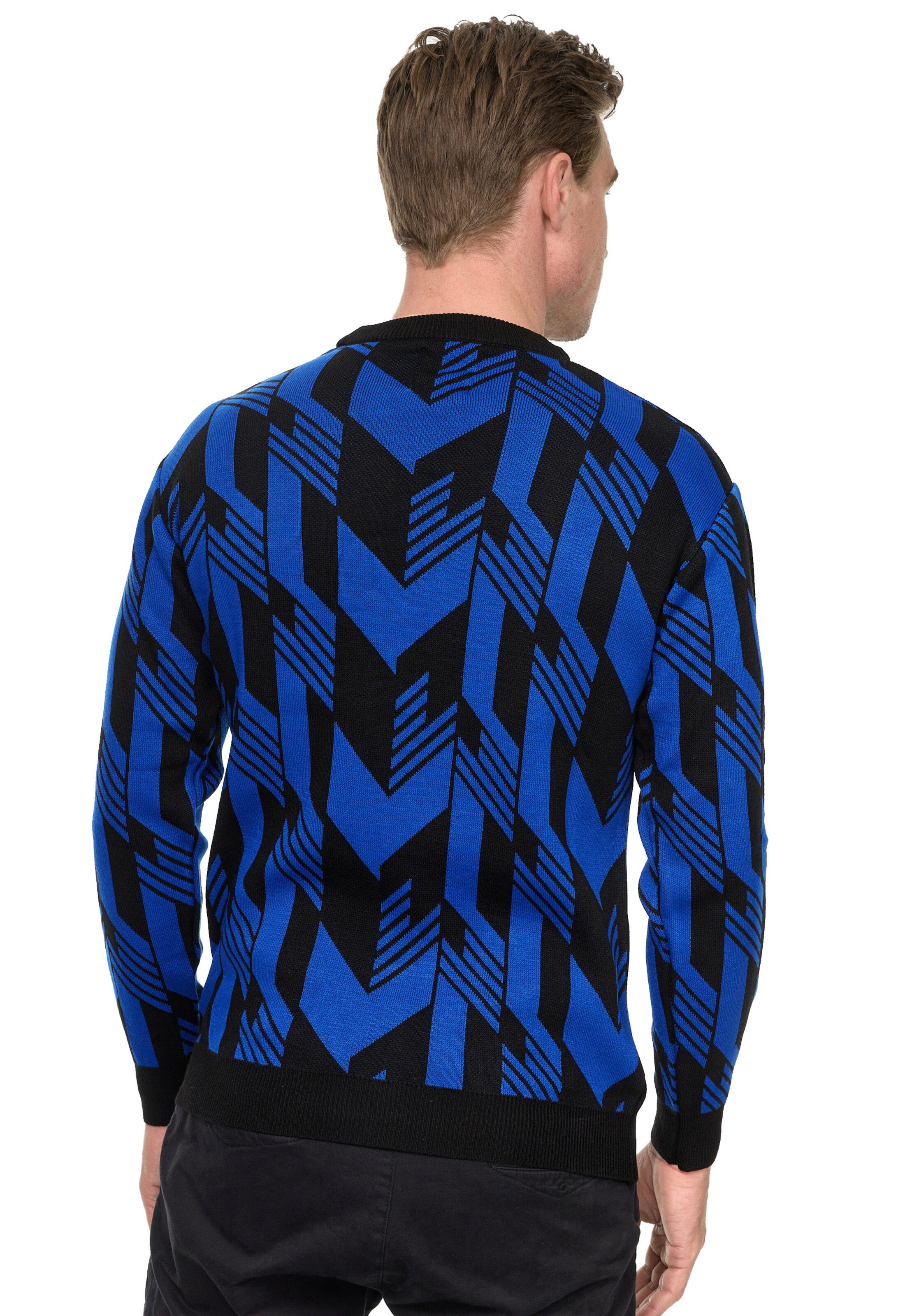 Rusty Neal Sweater in Blue