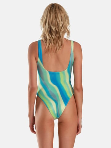 OW CollectionJednodijelni kupaći kostim 'HANNA' - plava boja