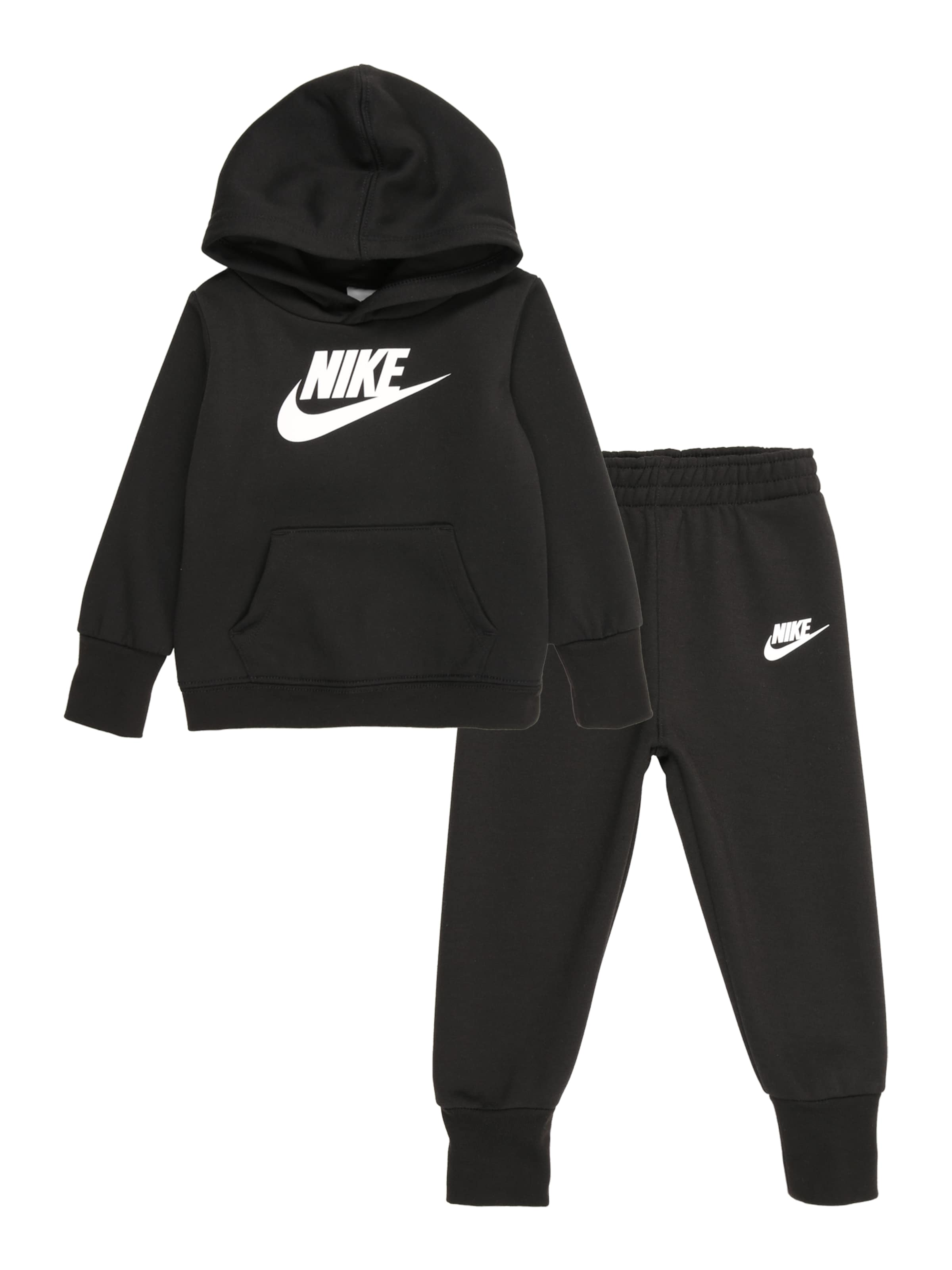 Nike Sportswear Костюм для бега в Черный: спереди