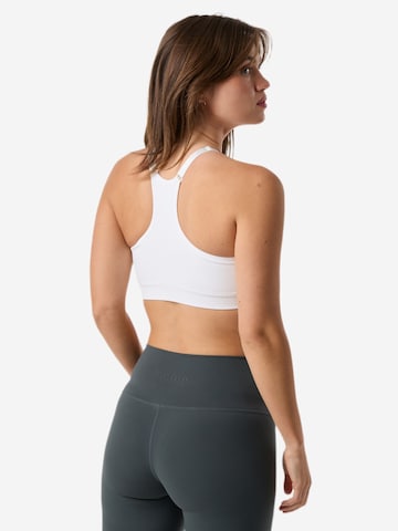 SWEDEMOUNT Bustier Sports-BH 'Core' i hvid