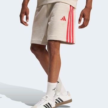 ADIDAS SPORTSWEAR Regular Workout Pants in Beige