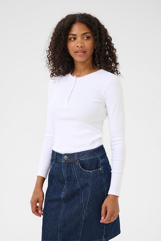 Kaffe - Camisa 'KACarna' em branco: frente