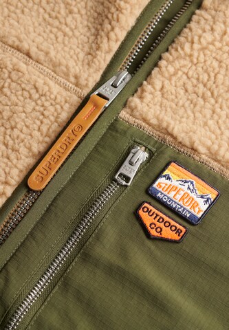 Veste en polaire Superdry en marron