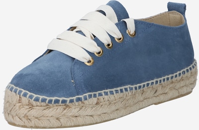 JUTELAUNE Sneaker in blue denim, Produktansicht