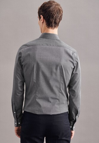 SEIDENSTICKER Slim Fit Business Hemd ' X-Slim ' in Grau