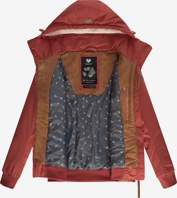 Veste fonctionnelle 'Jotty' Ragwear en rouge