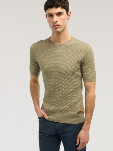 Trussardi - Camiseta de fútbol en verde: frente