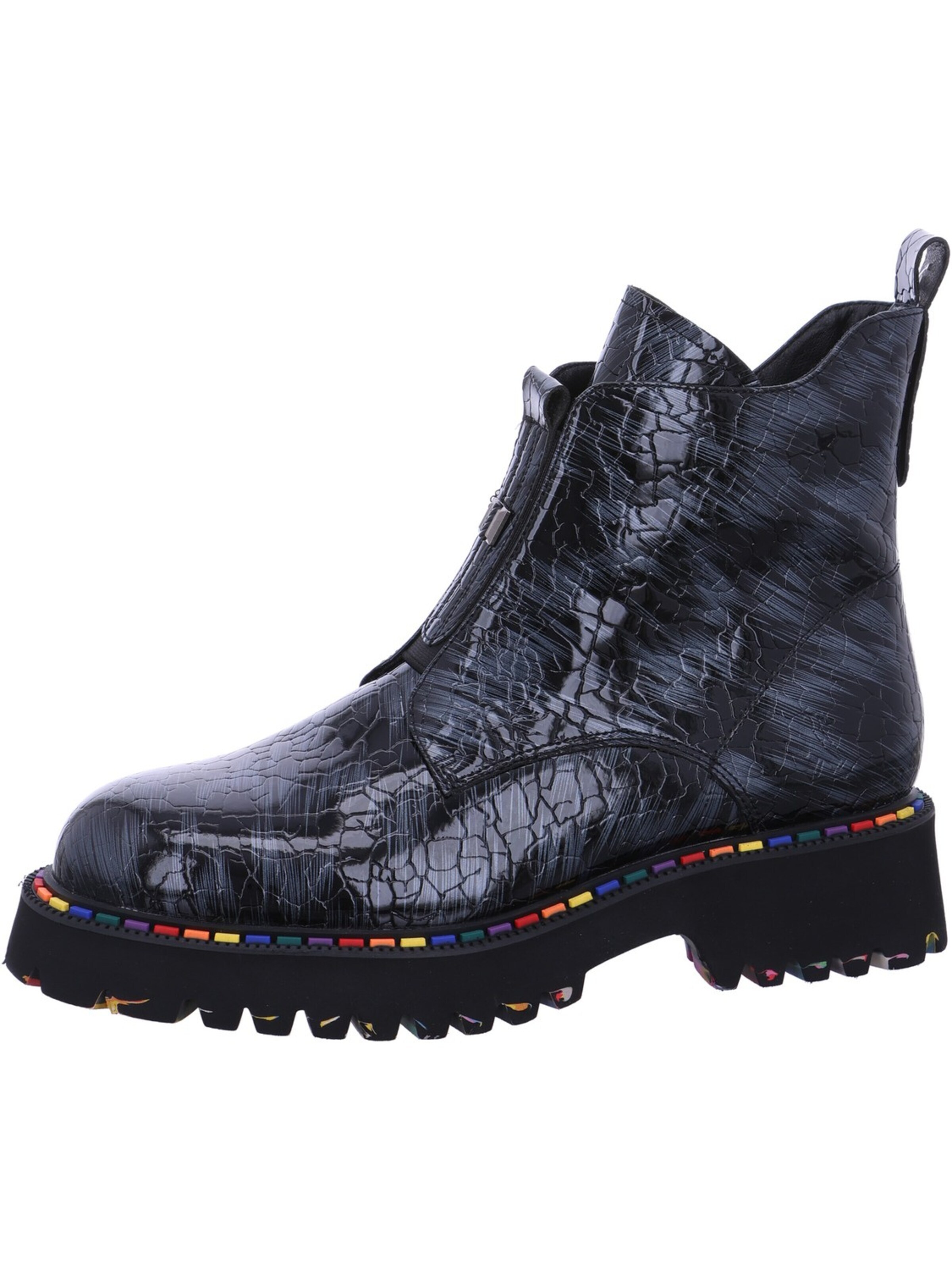 2GO FASHION Booties in Black: front