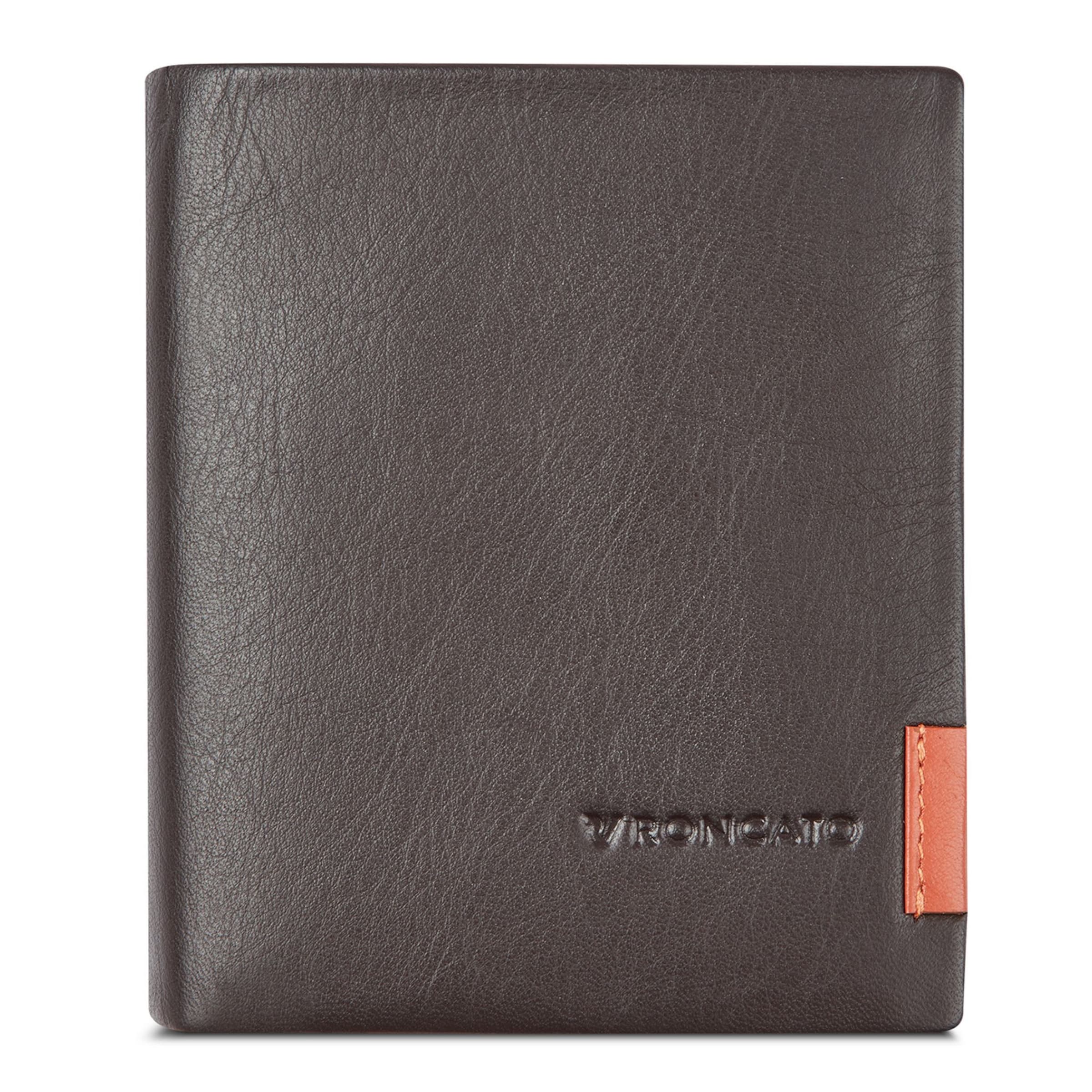 Roncato Portemonnaie 'Monaco' in Schwarz: Vorderseite