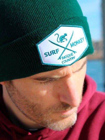 Surf Monkey Mütze in Grün