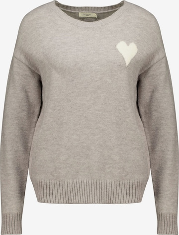 Pull-over Deeluxe en gris : devant