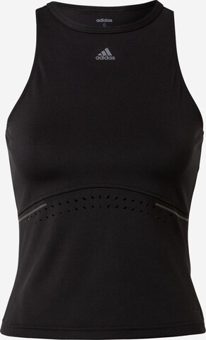 ADIDAS SPORTSWEAR Sporttop 'Hiit 45 Seconds Fitted' in Zwart: voorkant