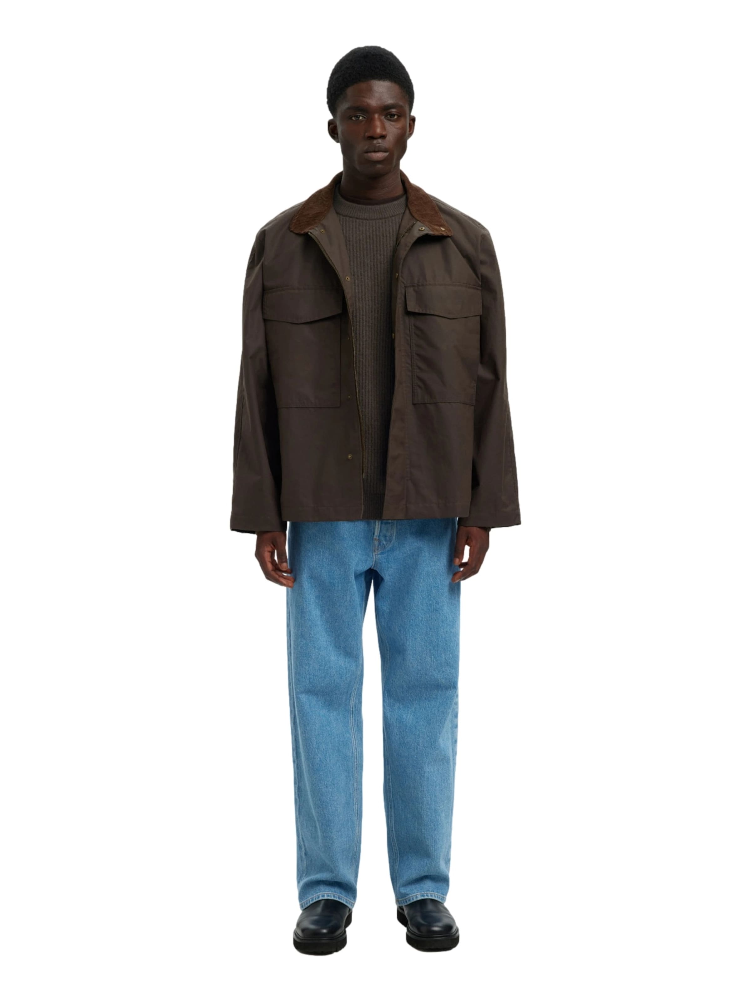 SELECTED Свитер в Синий