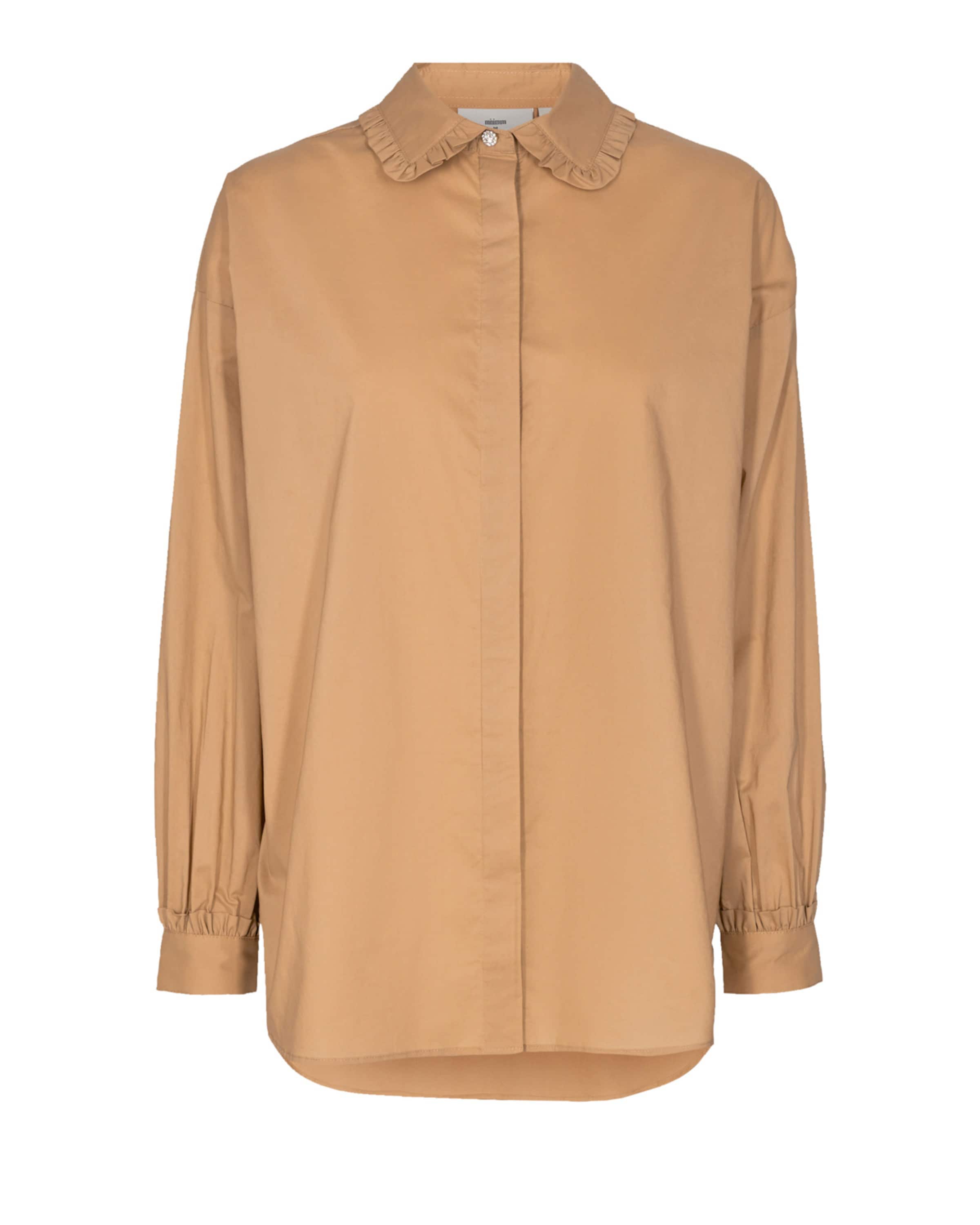 minimum Blouse 'Tilena' in Brown: front