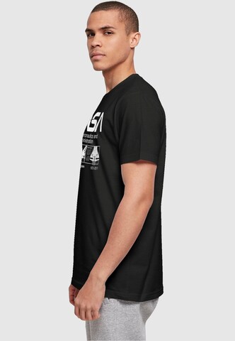ABSOLUTE CULT Shirt 'Nasa - Space Shuttle Program' in Black