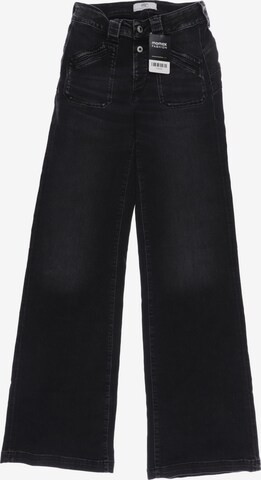 Le Temps Des Cerises Jeans in 27 in Black: front