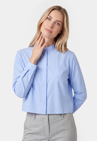 Chemisier usha WHITE LABEL en bleu : devant
