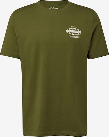s.Oliver Shirt in Green: front