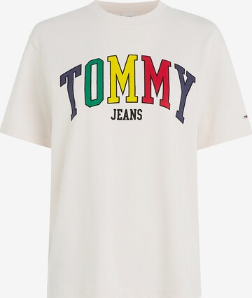 Tommy Jeans Shirt in Roze: voorkant