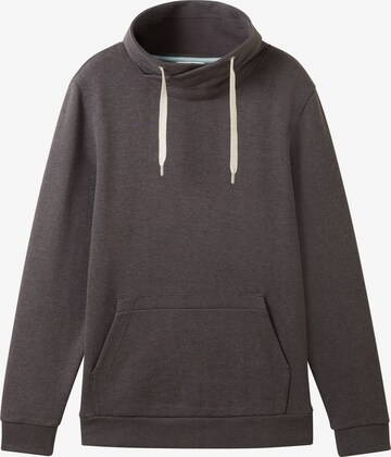 TOM TAILOR Sweatshirt in Grey: front