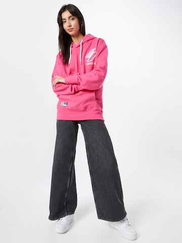 Superdry Sweatshirt in Roze