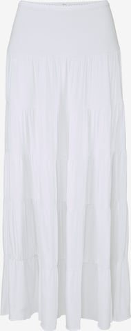BEACH TIME Skirt in White: front