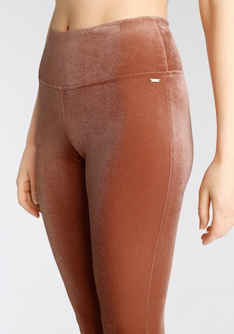 LASCANA Skinny Leggings in Brown