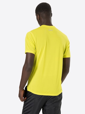 new balance - Camisa funcionais 'Impact Run' em amarelo