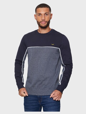 Threadbare Sweatshirt 'Kinross' in Blau: predná strana