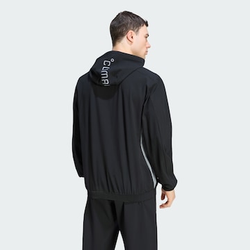 Giacca per l'allenamento 'Tech Apparel' di ADIDAS PERFORMANCE in nero: frontale
