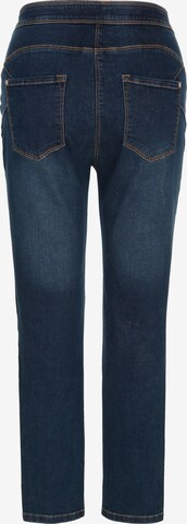 MIAMODA Regular Jeggings in Blue