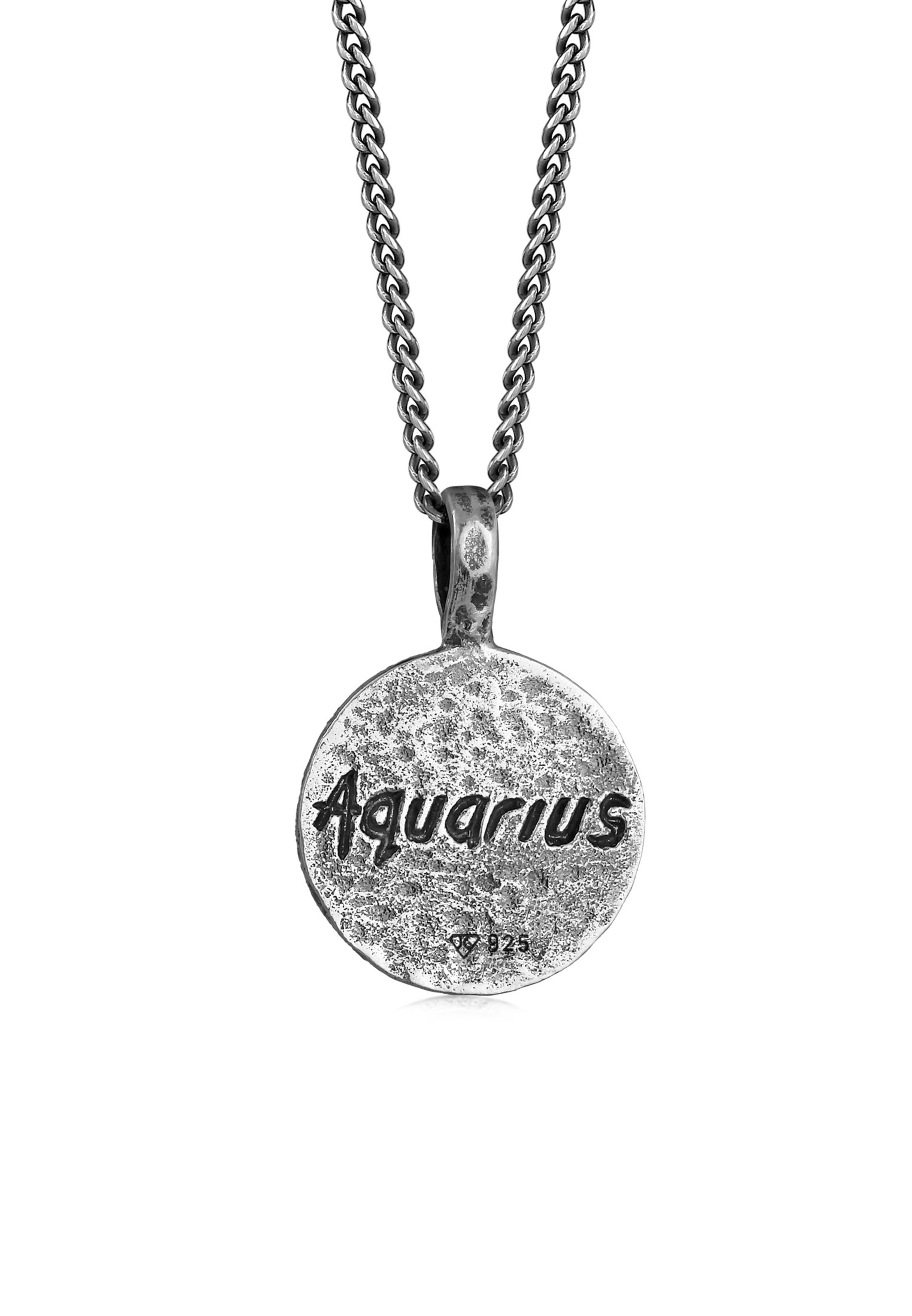 Haze&Glory Necklace 'Wassermann' in Grey