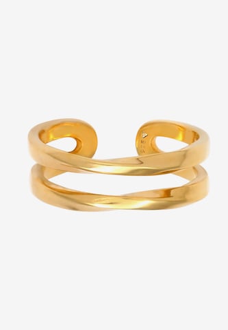 ELLI Ring Organic in Gold