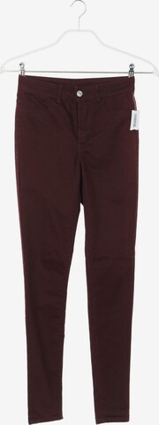 H&M Pants in XS in Red: front